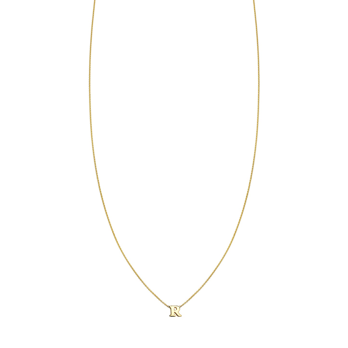 Bold initial necklace - timeless personalized luxury jewelry