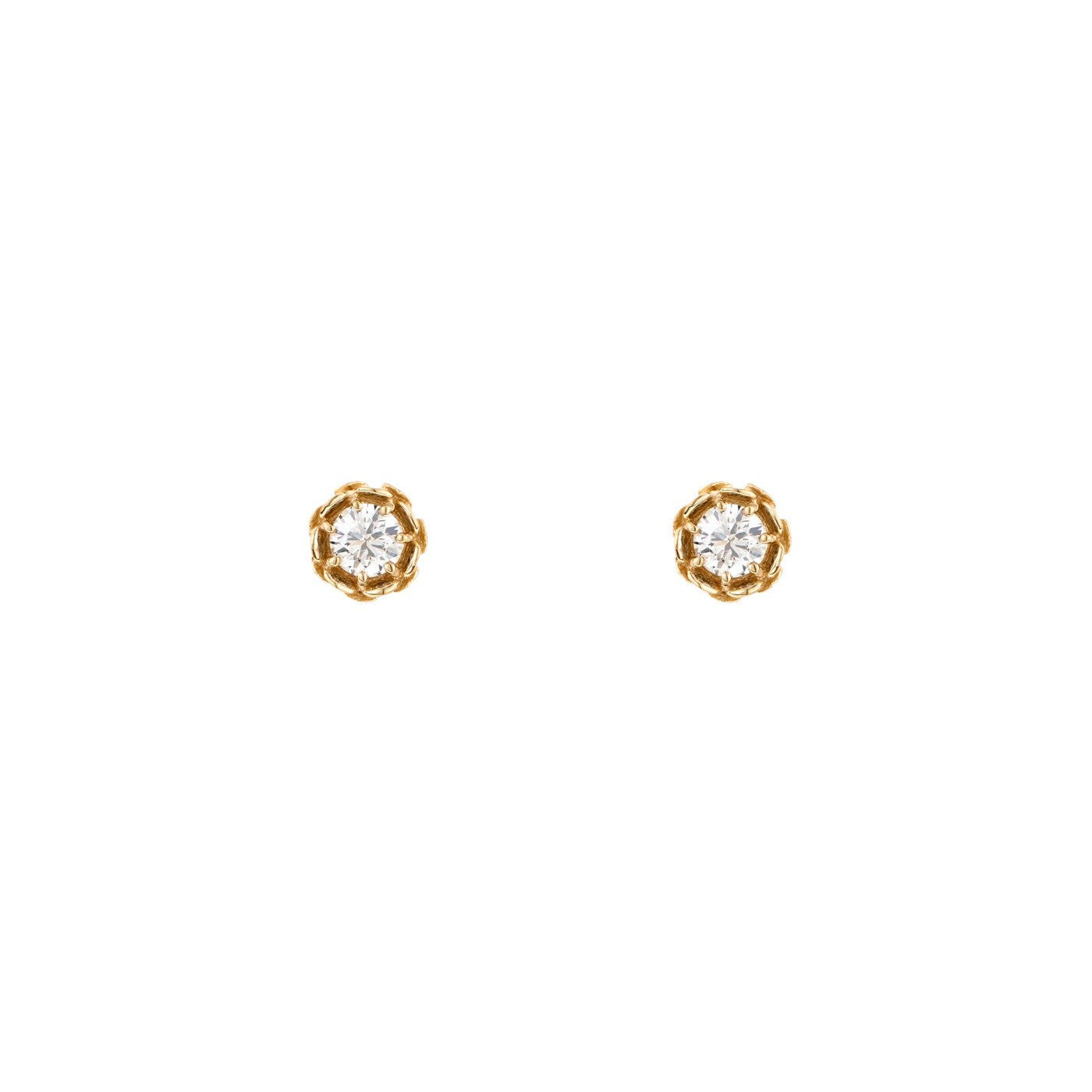 large diamond lotus flower earrings PRE 406 14KY_6fab4907 2183 49df a69f 03157dabb029