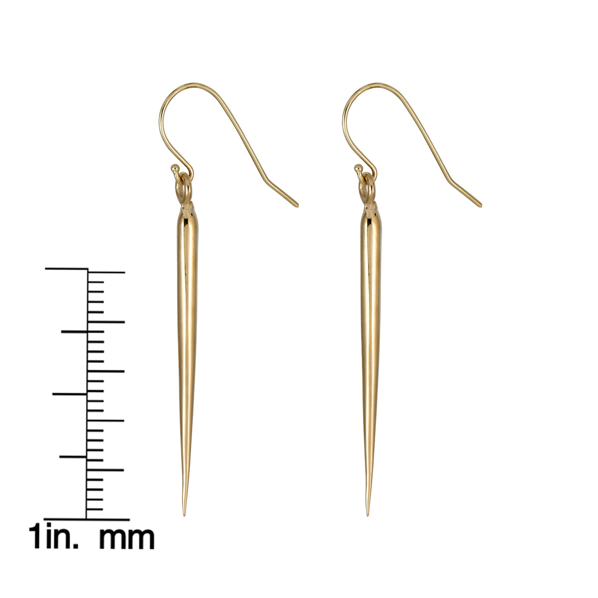 large needle earrings 2