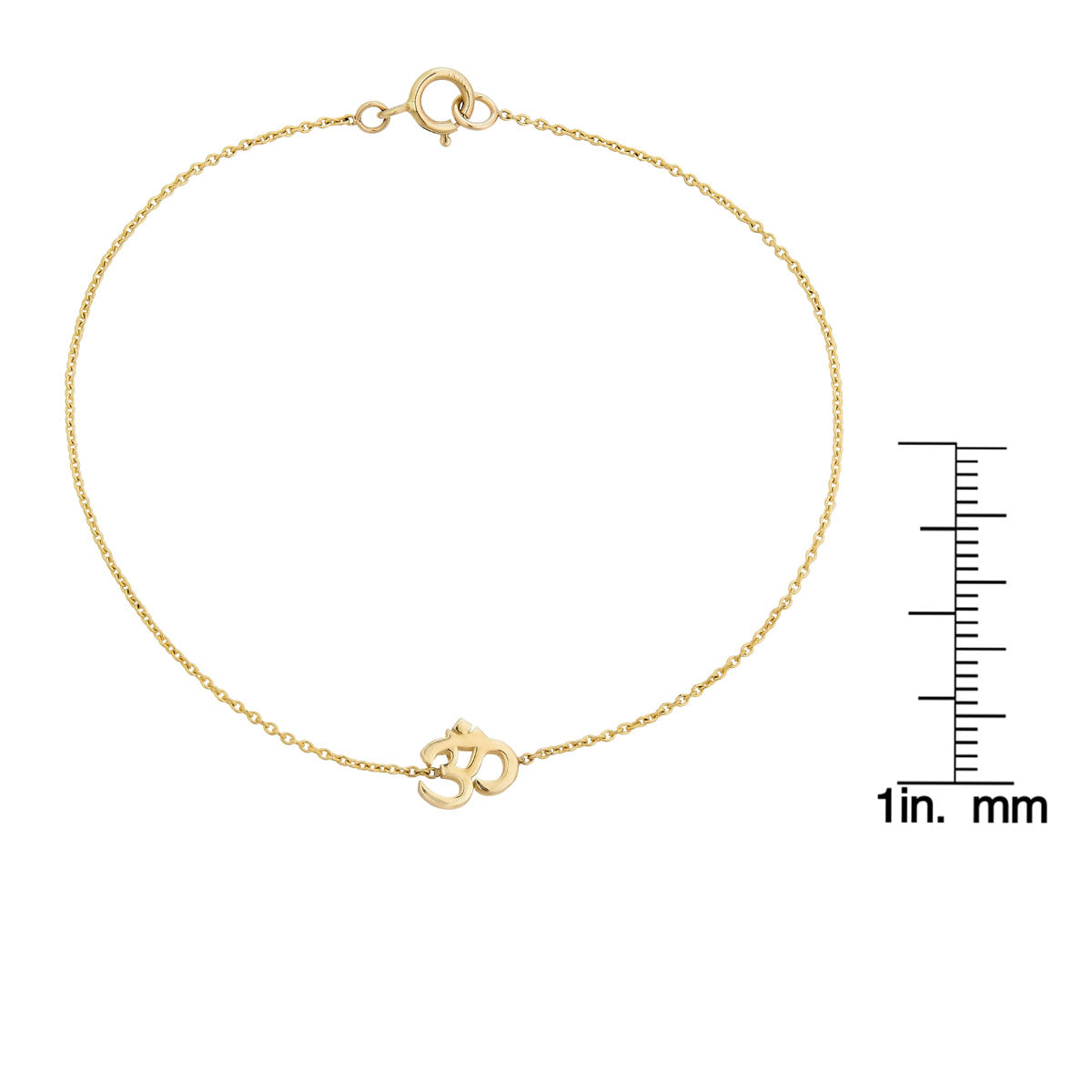 large ohm bracelet scale measurement