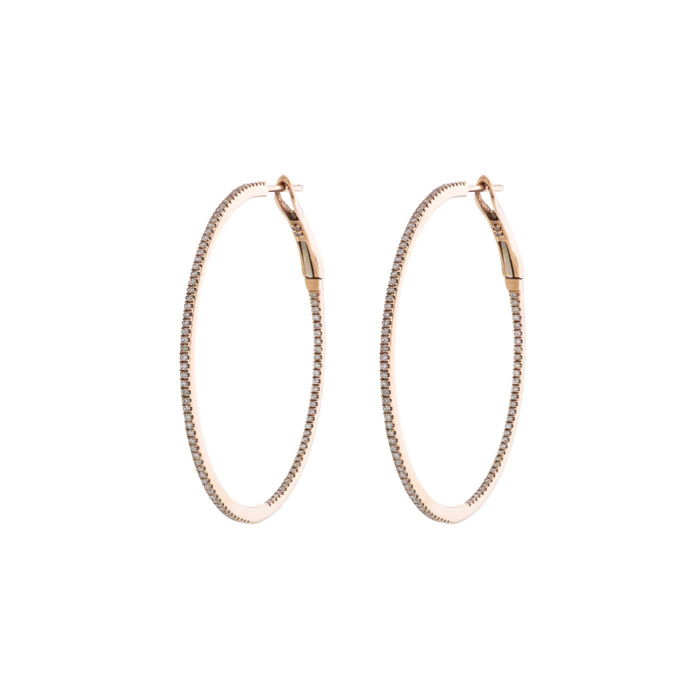 medium gold diamond pave hoops pre 443 14ky_4c26c6fe ee95 4b2d aae5 7184a6145b63