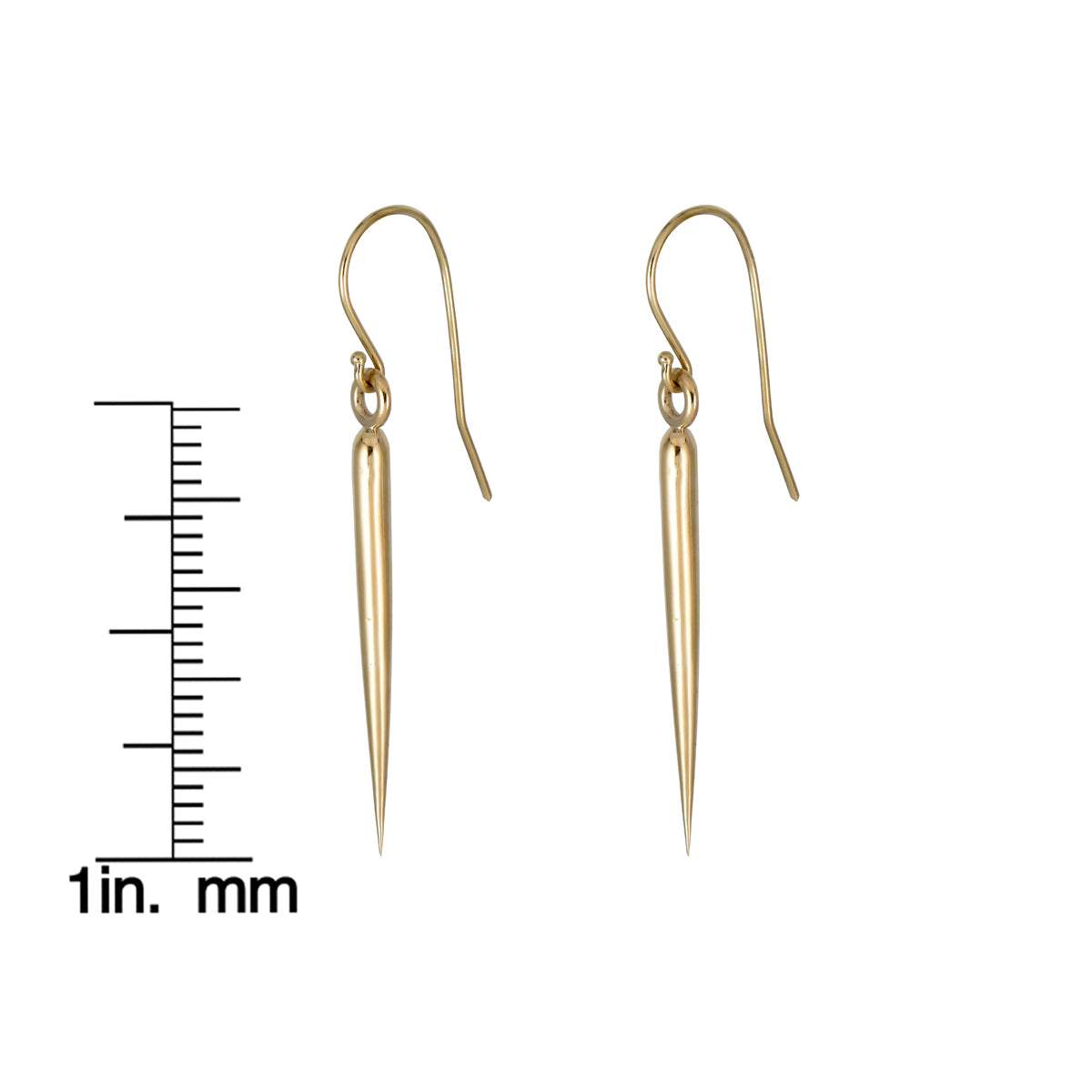 medium needle earrings 2