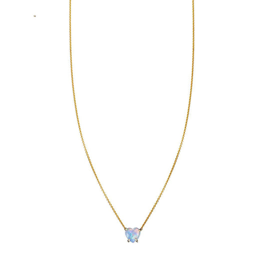 opal heart pendant necklace PRN 525 OP_1