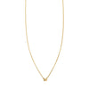 Petite solid 14K gold butterfly necklace - delicate symbol of hope and transformation, dainty for everyday wear