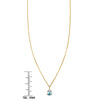 rose cut diamond opal inlay necklace_1