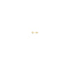sagittarius gold zodiac earring PRE 440 14K