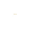 sagittarius gold zodiac earring PRE 440 14K