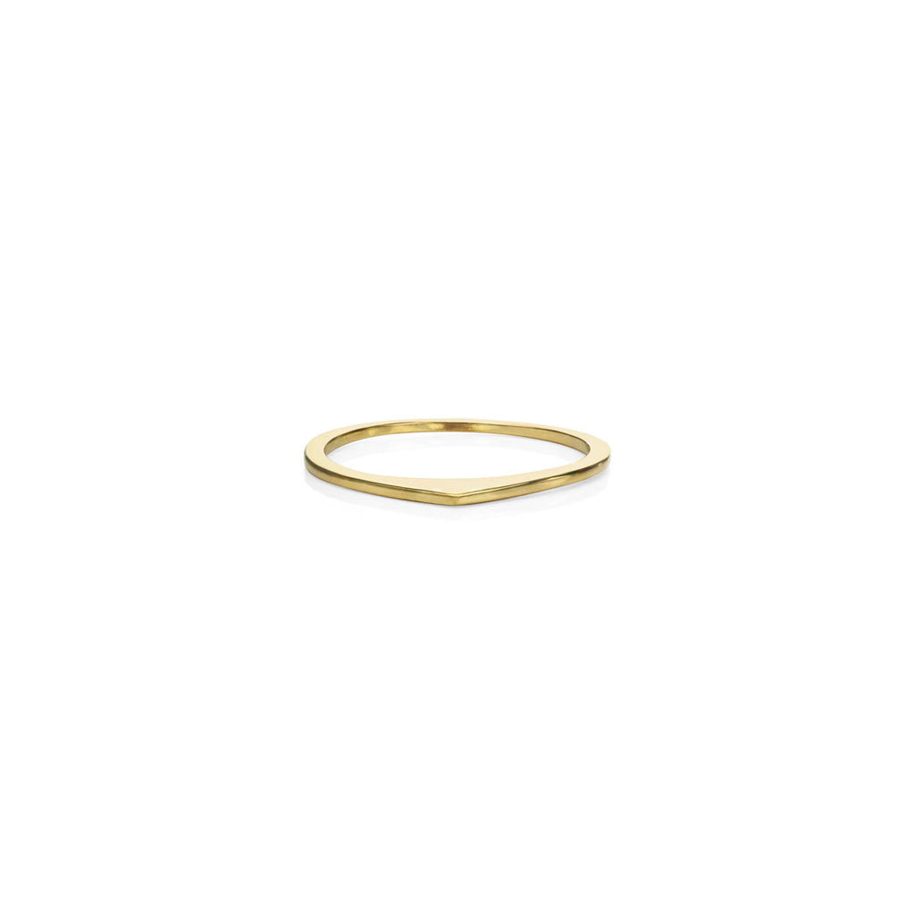 sliced gold spike ring PRR 091 14KY