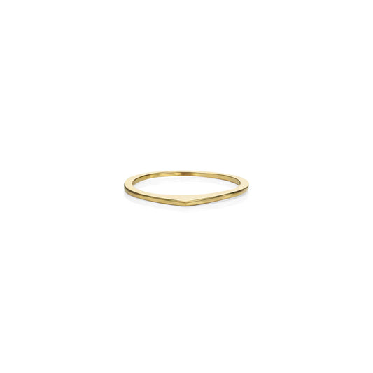 sliced gold spike ring PRR 091 14KY