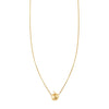 small golden apple necklace prn 377 14ky