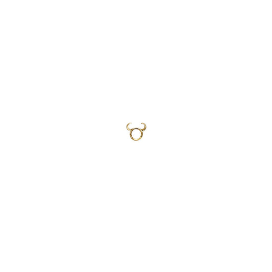taurus gold zodiac earring PRE 440 14K