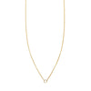 taurus gold zodiac necklace PRN 440 14K