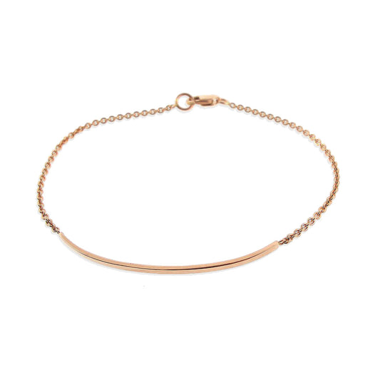 thin petit gold bar id bracelet PRB 005