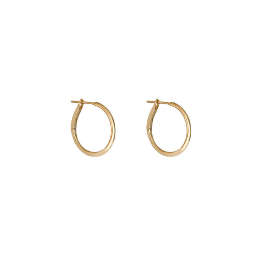 Gold Hexagon Oval Druzy Earrings (4 COLOR OPTIONS) - FENNO FASHION