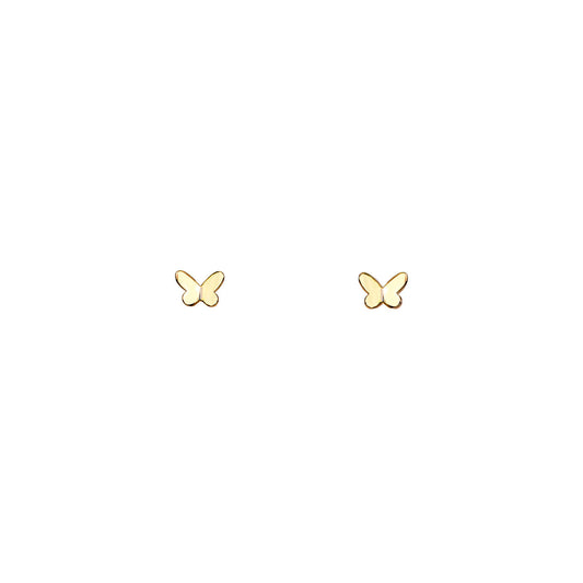 tiny butterfly stud earrings PRE065