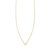 tiny dot gold necklace PRN 379 14KY