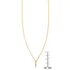 tiny engagement ring pendant necklace PRN188_1