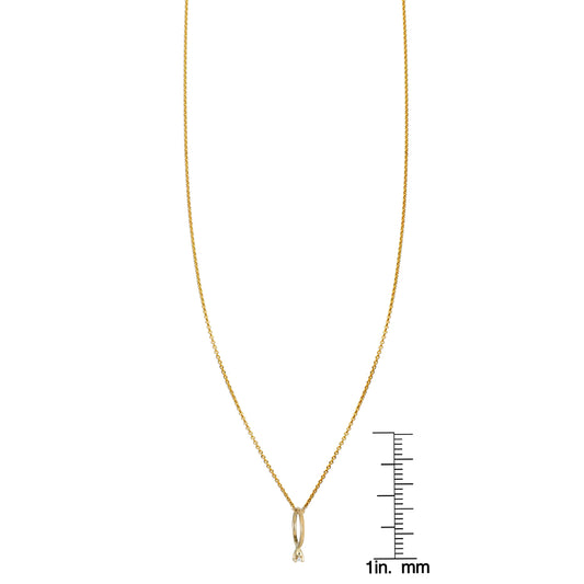 Tiny Engagement Ring Pendant Necklace