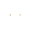 tiny gold dot stud earrings PRE 420 14KY