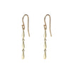 triple drip drop gold earring PRE 160 14KY