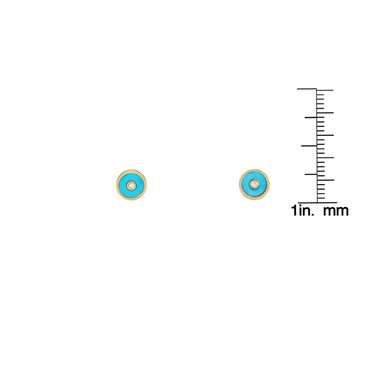 turquoise diamond sun disk stud earrings_541cd754 eee0 4c3f 80aa c56368823fa3