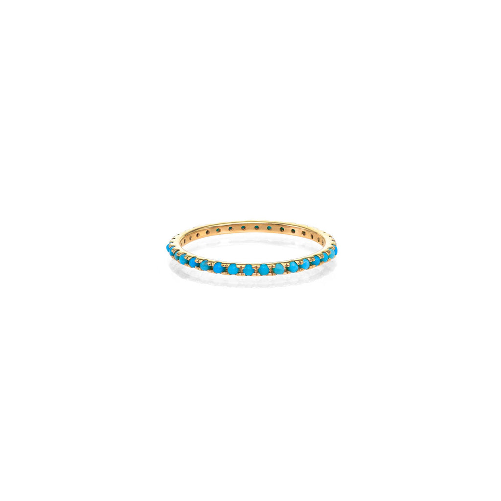 turquoise eternity band PRR028 TUR