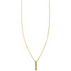 vertical spiked bar necklace PRN029_1