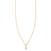 white diamond door stopper necklace PRN253