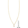 white diamond door stopper necklace PRN253_1