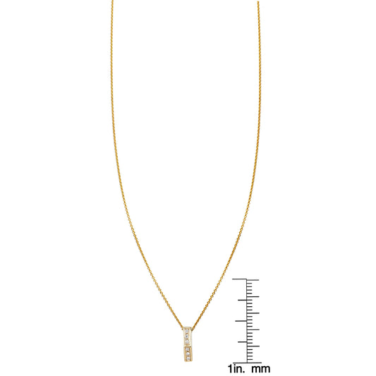 White Diamond Door Stopper Necklace